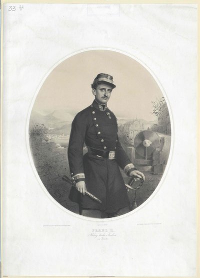 Rei das Duas Sicílias Francisco II de Artist Unknown