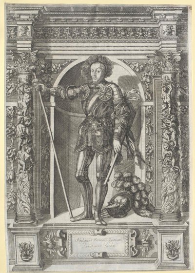 Grão-duque de Hesse Philipp I, o nobre de Artist Unknown
