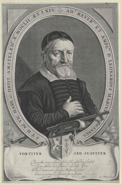 Leonhard Marius (impressão) de Artist Unknown