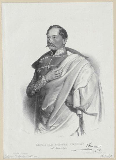 Conde Leopoldo Kolovrat Kraków de Artist Unknown