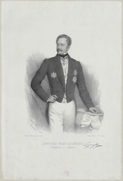 Leopold Conde Lazansky de Artist Unknown