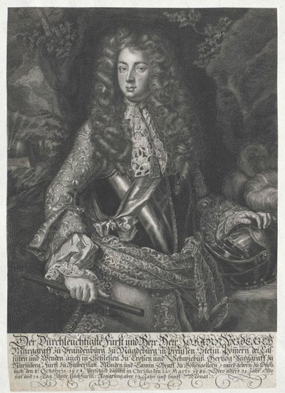 Marquês de Brandeburgo-Ansbach Johann Frederick de Artist Unknown