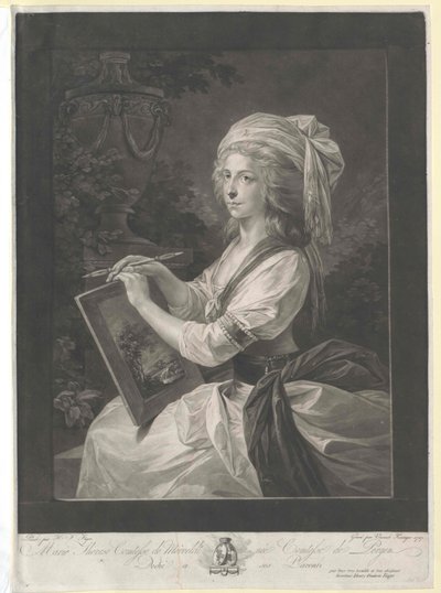 Maria Theresia condessa de Pergen de Artist Unknown