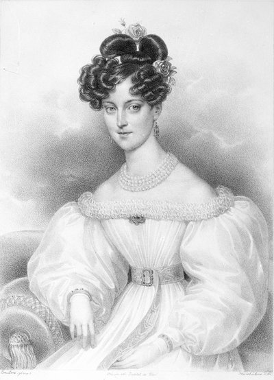Marie Charlotte baronesa de +1841 Kerpen de Artist Unknown