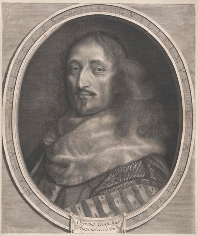 Marquês de Basville Lamoignon (impressão) de Artist Unknown