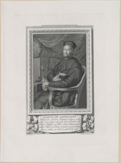 Martin Azpilcueta de Artist Unknown