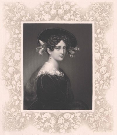 Maximiliane Borzaga (impressão) de Artist Unknown