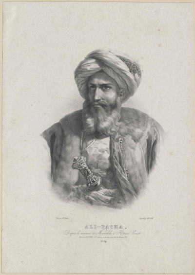 Mehemed Ali bashaw (impressão) de Artist Unknown