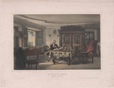 Mozart a compor de Artist Unknown