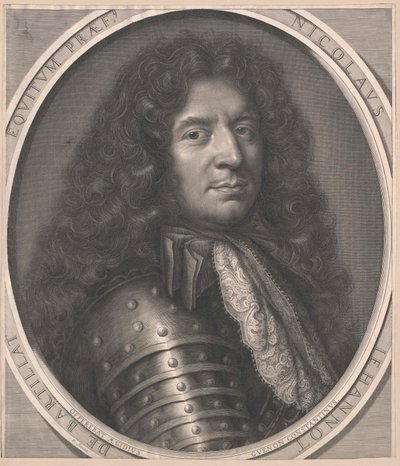 Nicolas Jehannot de Bartillat (impressão) de Artist Unknown