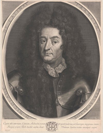 Nicolas de Catinat (impressão) de Artist Unknown