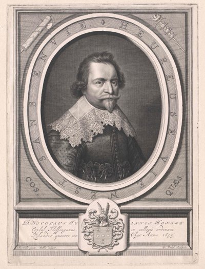 Nikolaus Johannes Honigh (impressão) de Artist Unknown