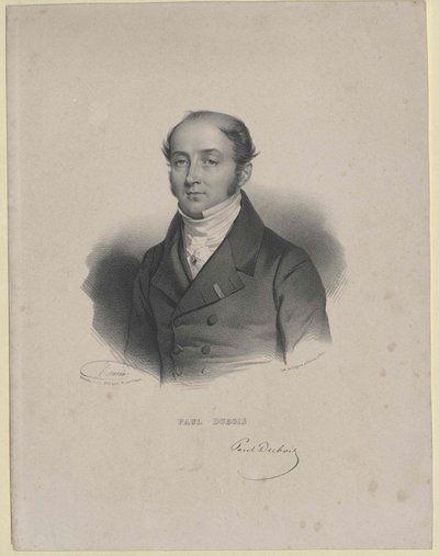 Paul Baron Dubois (impressão) de Artist Unknown