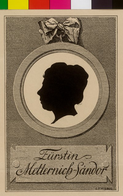 Paulina, condessa Sandor von Slavnicza (impressão) de Artist Unknown