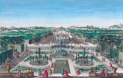 Jardins de recreio do rei de Espanha de Artist Unknown