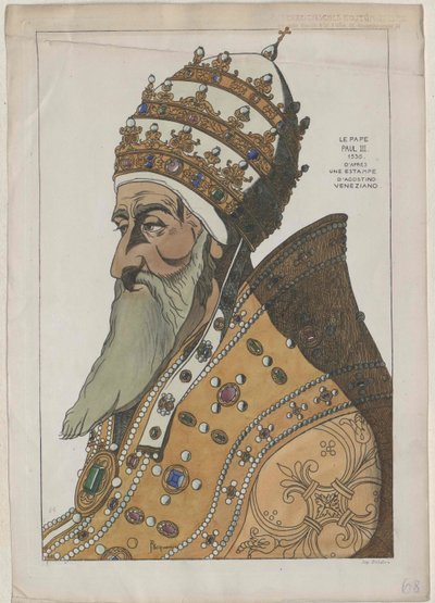 Papa Paulo III de Artist Unknown