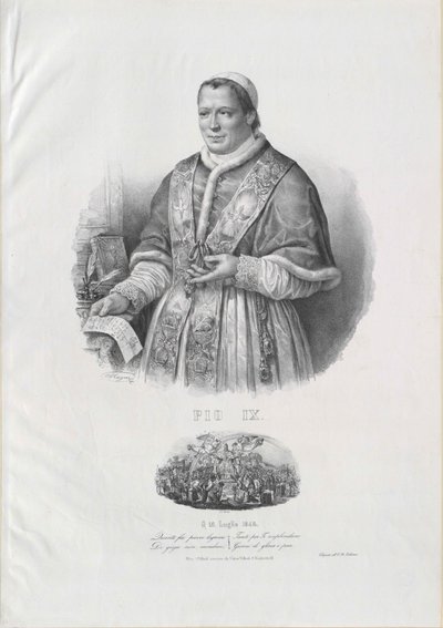 Papa Pio IX de Artist Unknown