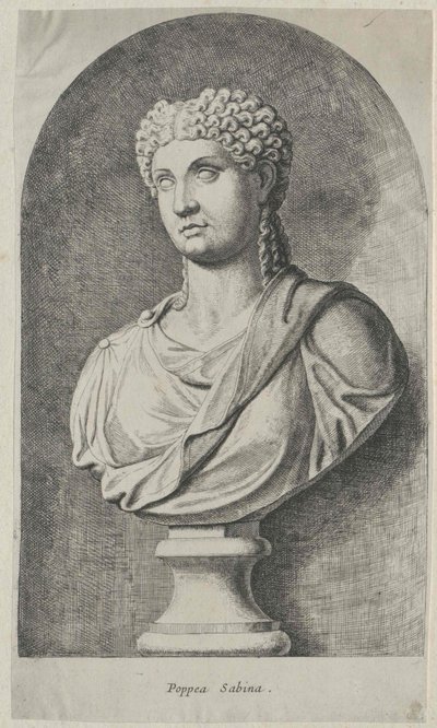 Poppaea Sabina (impressão) de Artist Unknown