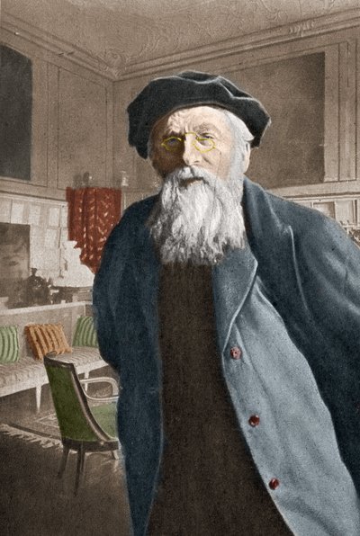 Retrato de Auguste Rodin, escultor francês. de Artist Unknown