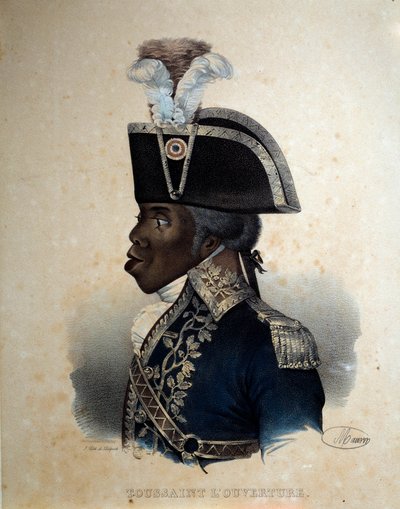 Retrato de François Dominique Toussaint (gravura) de Artist Unknown