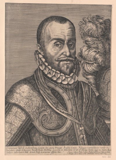 Príncipe de Orange William I (impressão) de Artist Unknown