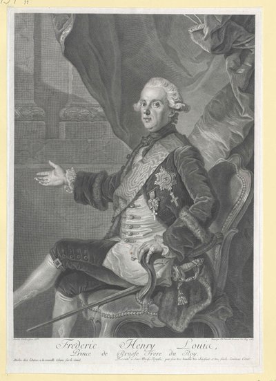 Príncipe de Henrique da Prússia de Artist Unknown