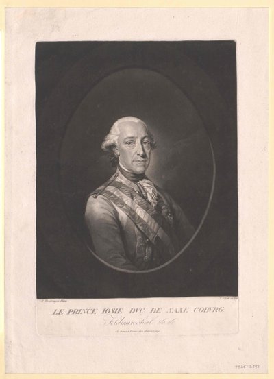 Príncipe de Saxe Coburg-Saalfeld Frederic Josiah de Artist Unknown