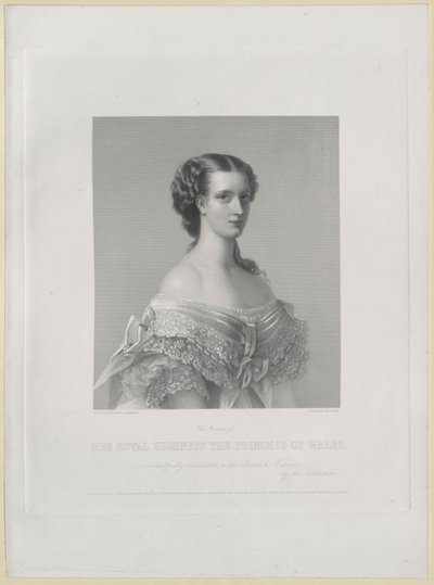 Princesa da Dinamarca Alexandra de Artist Unknown