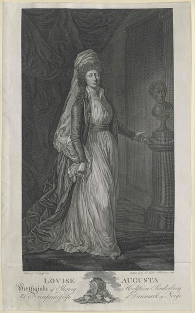 Princesa da Dinamarca Louisa de Artist Unknown