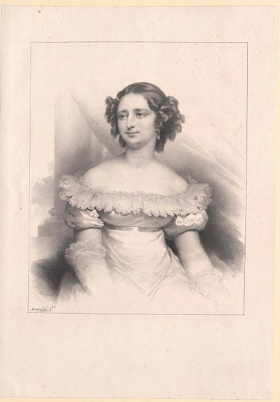 Princesa de Holstein-Sonderburg-Augustenburg Caroline de Artist Unknown