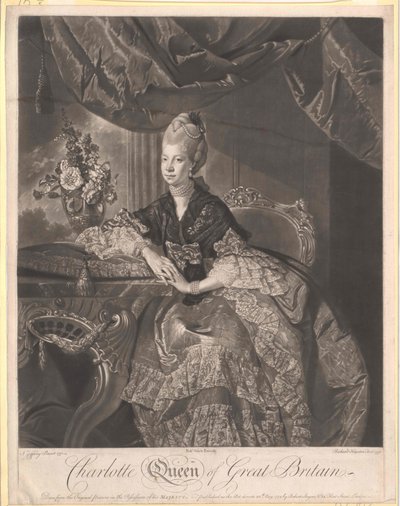 Princesa de Mecklenburg-Strelitz Sophie Charlotte de Artist Unknown