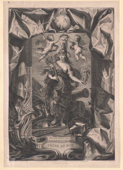 Princesa da Toscana Maria de "Medici de Artist Unknown