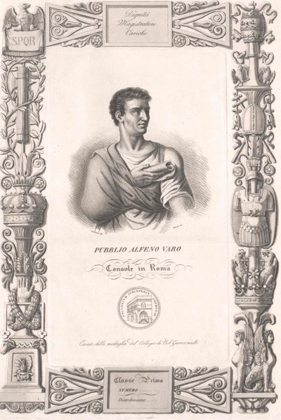 Públio Alfenus Varus de Artist Unknown