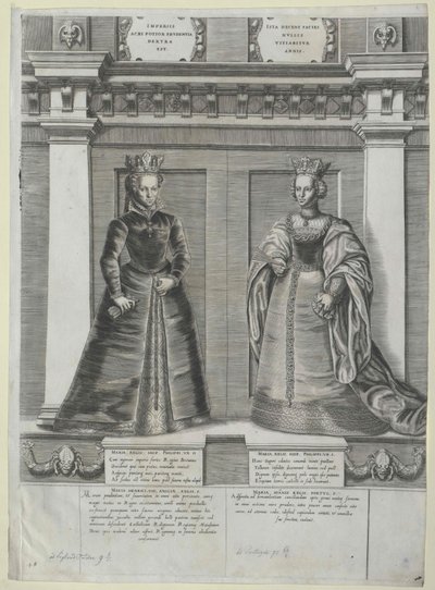Rainha de Inglaterra Maria I de Artist Unknown