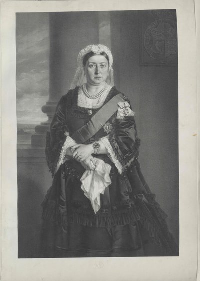 Rainha da Grã-Bretanha Vitória de Artist Unknown
