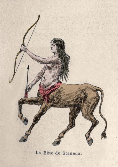 Representação da Bete de Staneux Ilustração de Artist Unknown