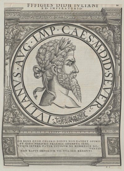 Imperador romano Didius Julianus de Artist Unknown
