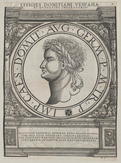 Imperador romano Domiciano de Artist Unknown