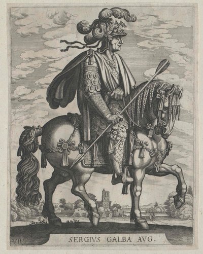 Imperador romano Galba de Artist Unknown