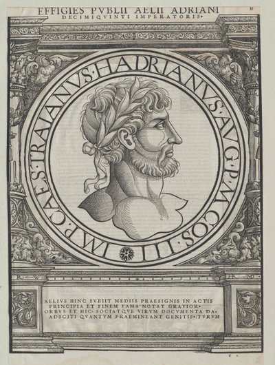 Imperador romano Adriano de Artist Unknown