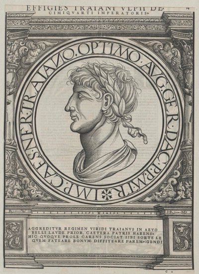 Imperador romano Trajano de Artist Unknown