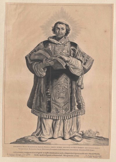 Santo: Adalberto de Egmont de Artist Unknown