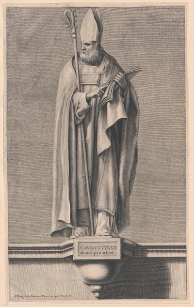 Santo Agostinho de Hipona de Artist Unknown