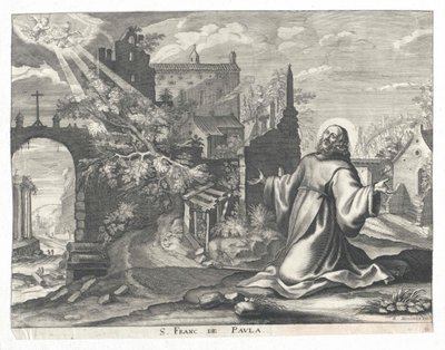 São Francisco de Paula de Artist Unknown