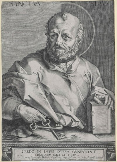 São Pedro apóstolo de Artist Unknown