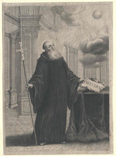 São Bento de Nursia de Artist Unknown
