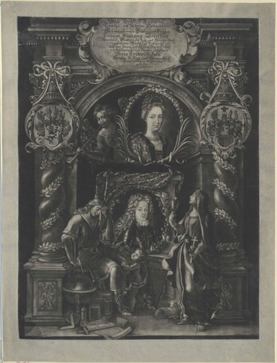 Susanna Dorothea von Eybiswald (gravura) de Artist Unknown