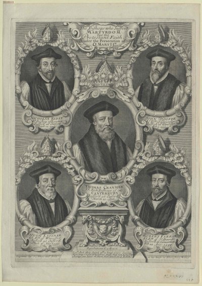 Thomas Cranmer (impressão) de Artist Unknown