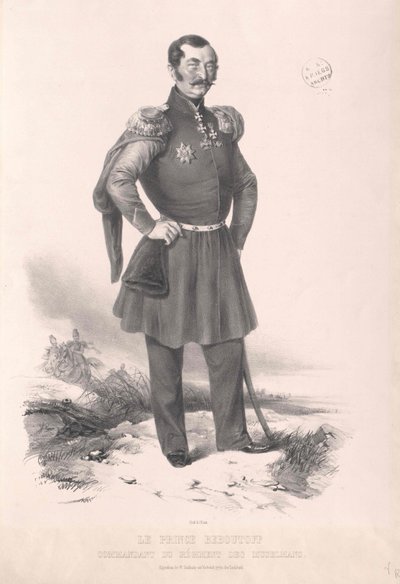 Vasily Osipov conde Bebutov de Artist Unknown