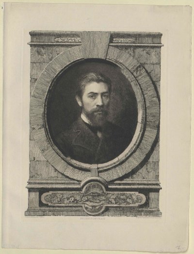 Viktor Aleksiyevich Bobrov (impressão) de Artist Unknown